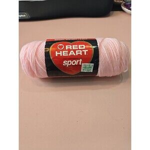 New EVtg Red Heart WINTUK Hand Knitting Yarn Lot Orlon Acrylic Pink 3-Ply B010